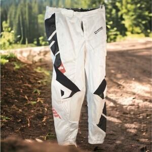 Thor Phase Vented Motocross Pants Youth Size 26 Red White Black Dirt Bike Gear